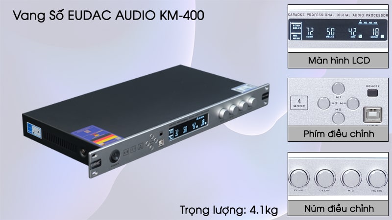 Vang Số Eudac Audio KM-400