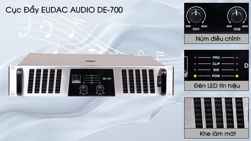 Amply Eudac Audio DE-700