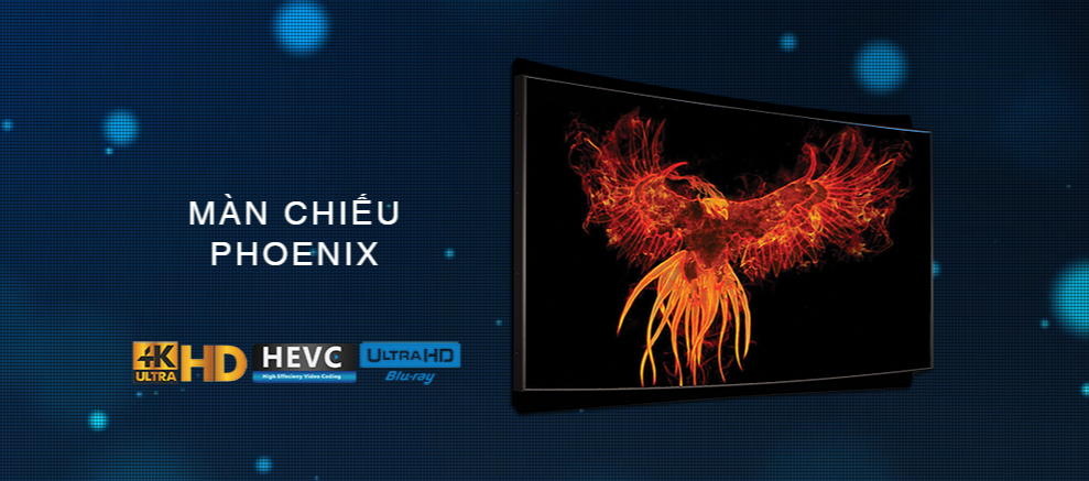 Màn chiếu 4K 3D-Tek Phoenix